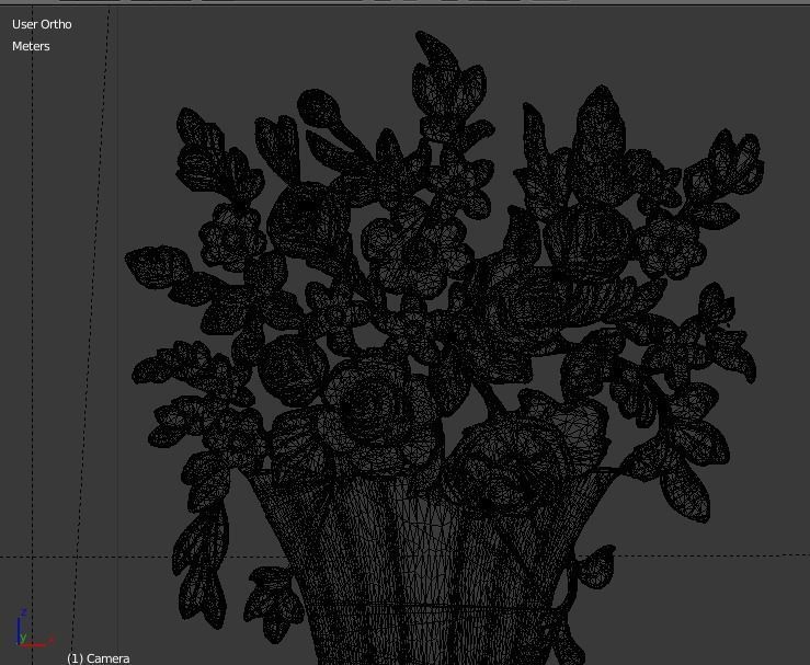 Classic decor ornament v-3D model 24 3D model_3