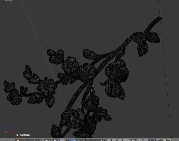 Classic decor ornament v-3D model 24 3D model_4