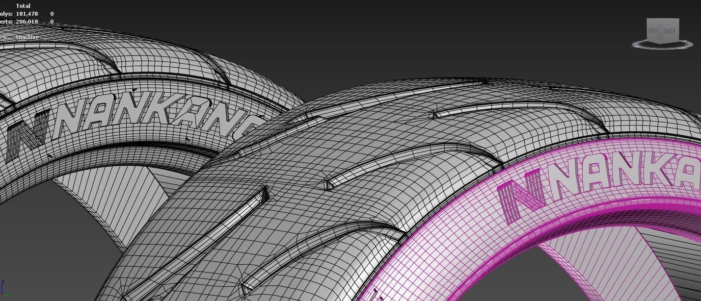 NANKANG TIRES - AR1  Low-poly 3D model_12