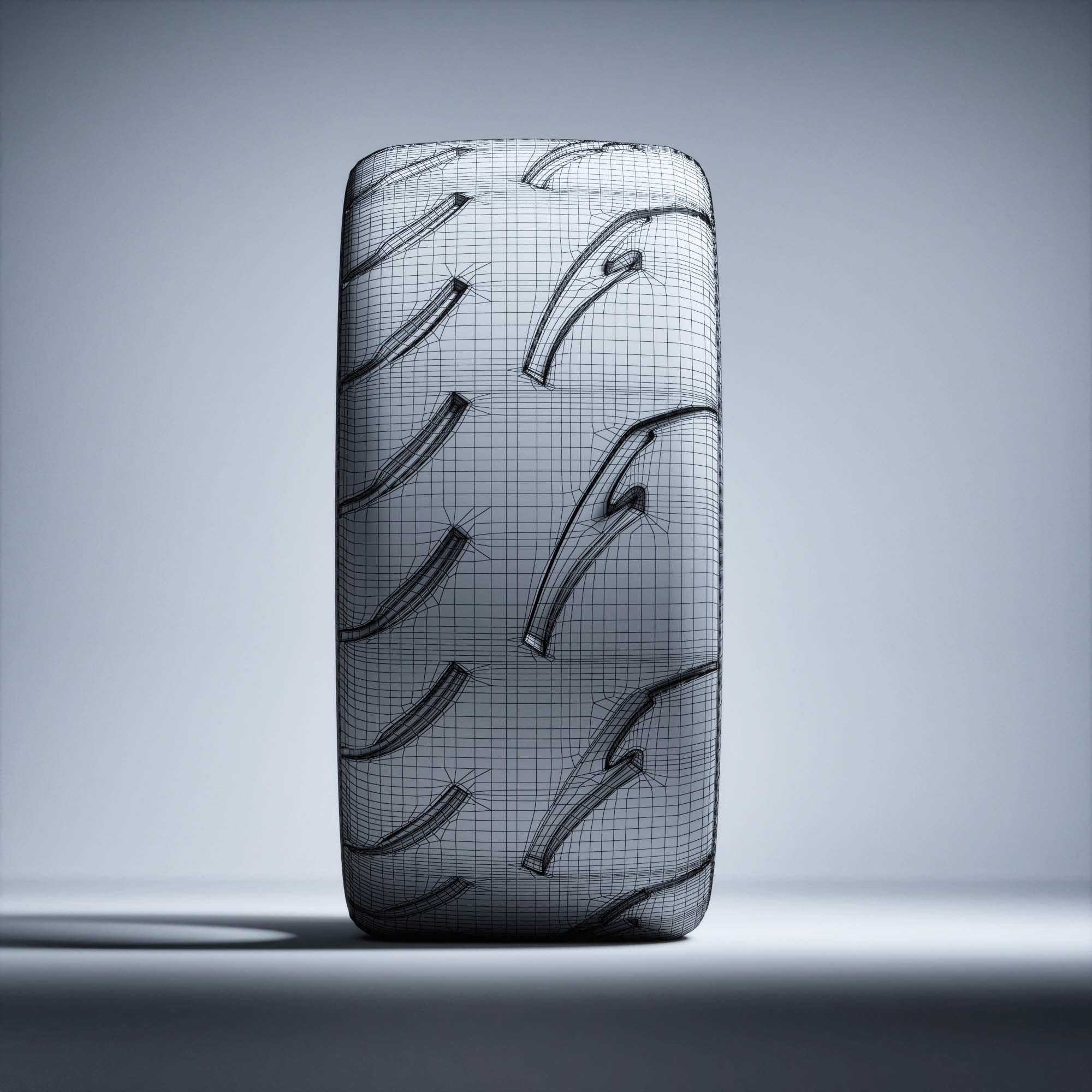 NANKANG TIRES - AR1  Low-poly 3D model_4