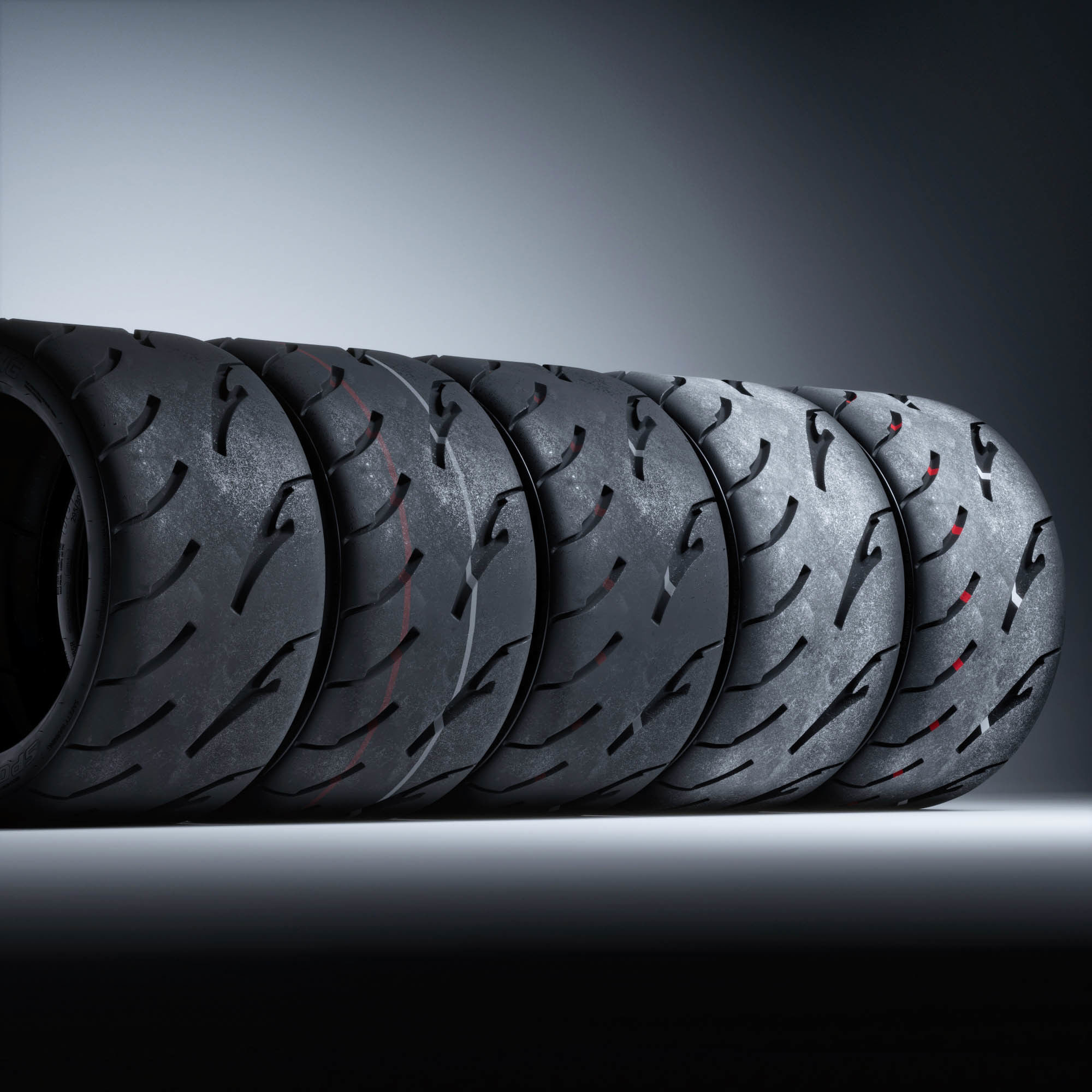 NANKANG TIRES - AR1  Low-poly 3D model_7