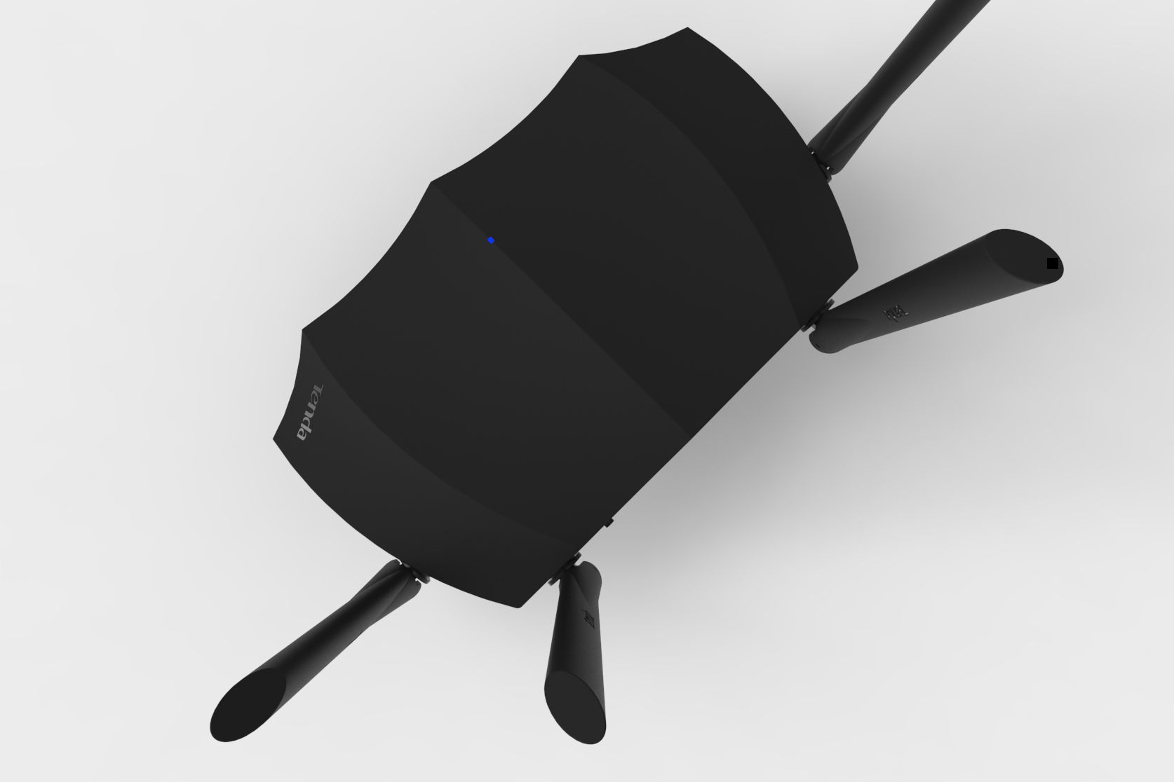 Tenda Wifi Router 3D model_8