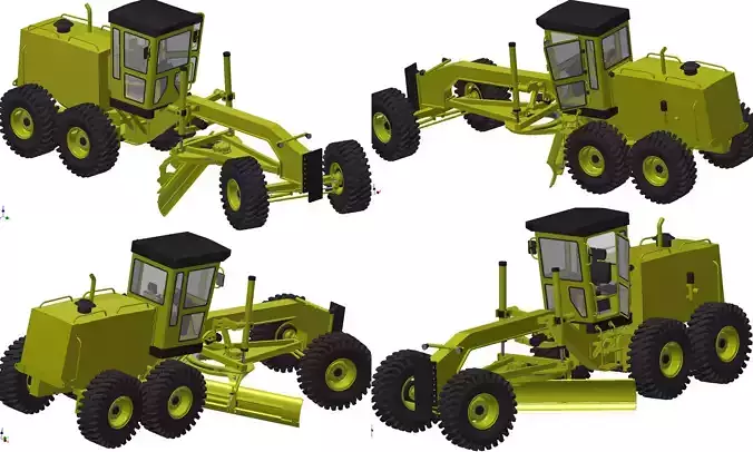 Heavy Equipment - road-grader