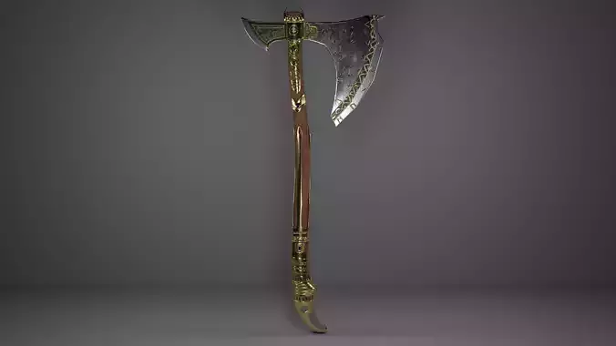 Leviathan Axe Free 3D model