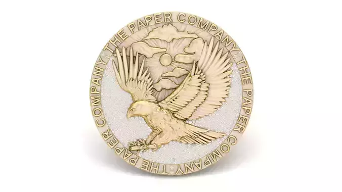 Diamond Eagle Hip Hop Pendant 