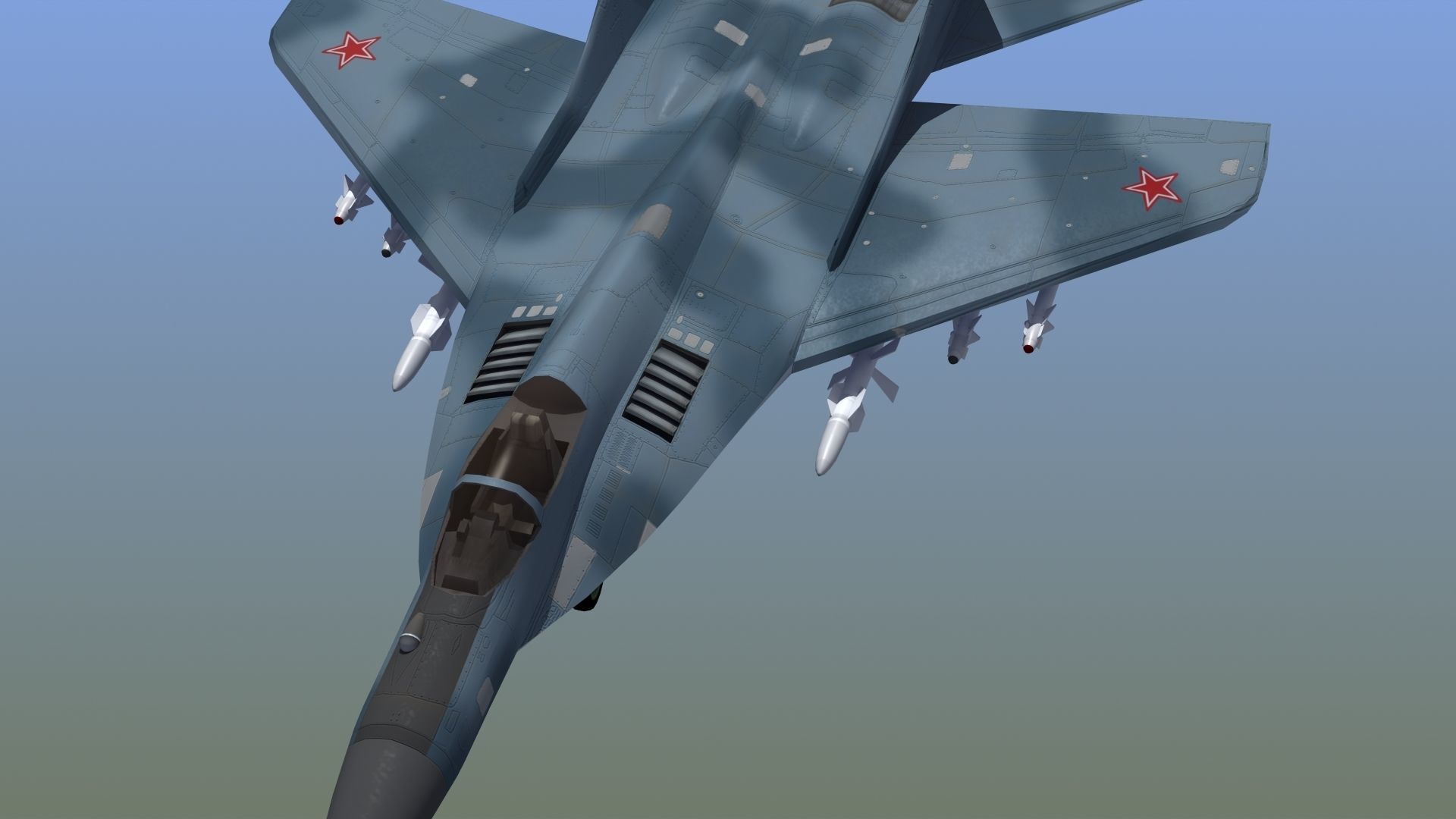 Mig29K Fulcrum 3D model_7