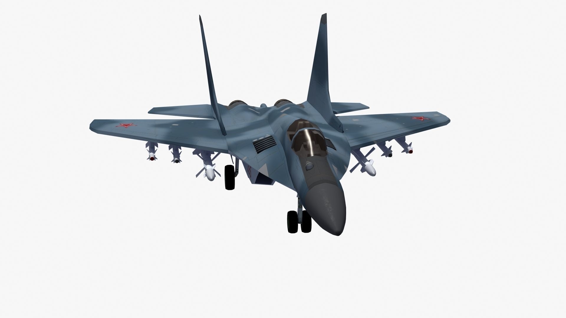 Mig29K Fulcrum 3D model_33