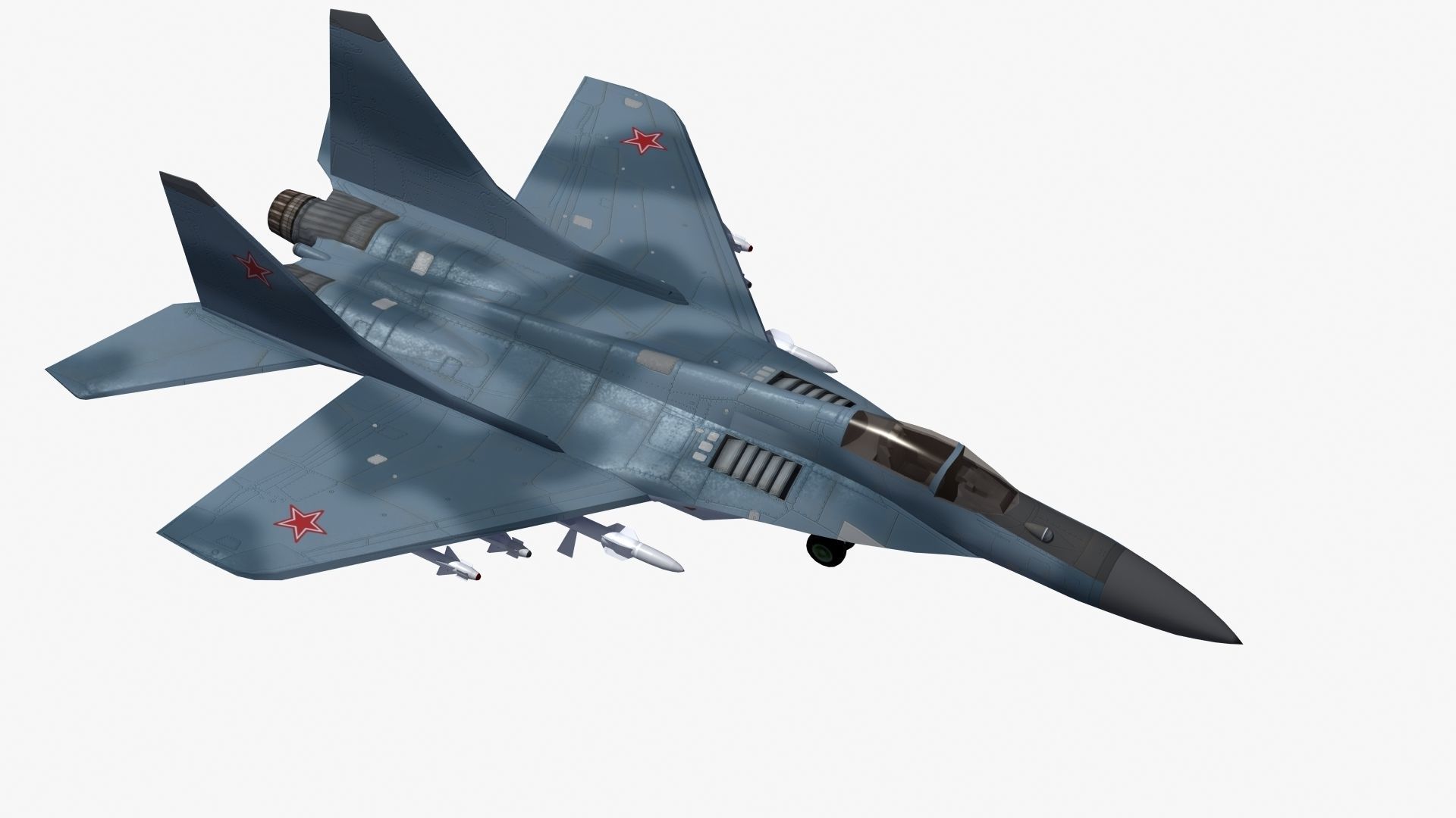 Mig29K Fulcrum 3D model_27