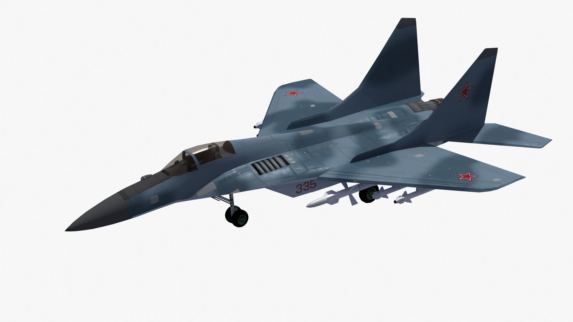 Mig29K Fulcrum 3D model_21