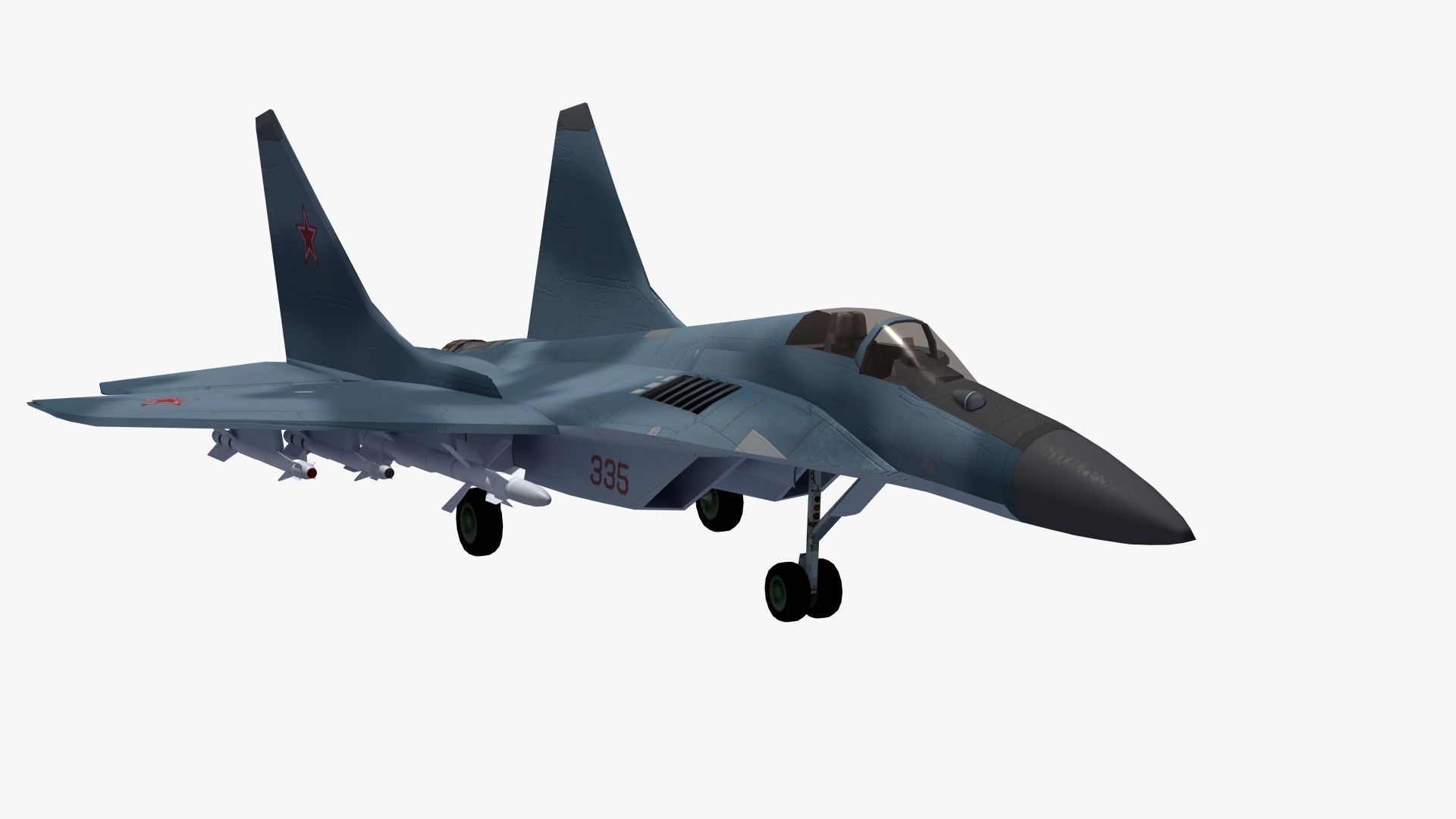 Mig29K Fulcrum 3D model_31