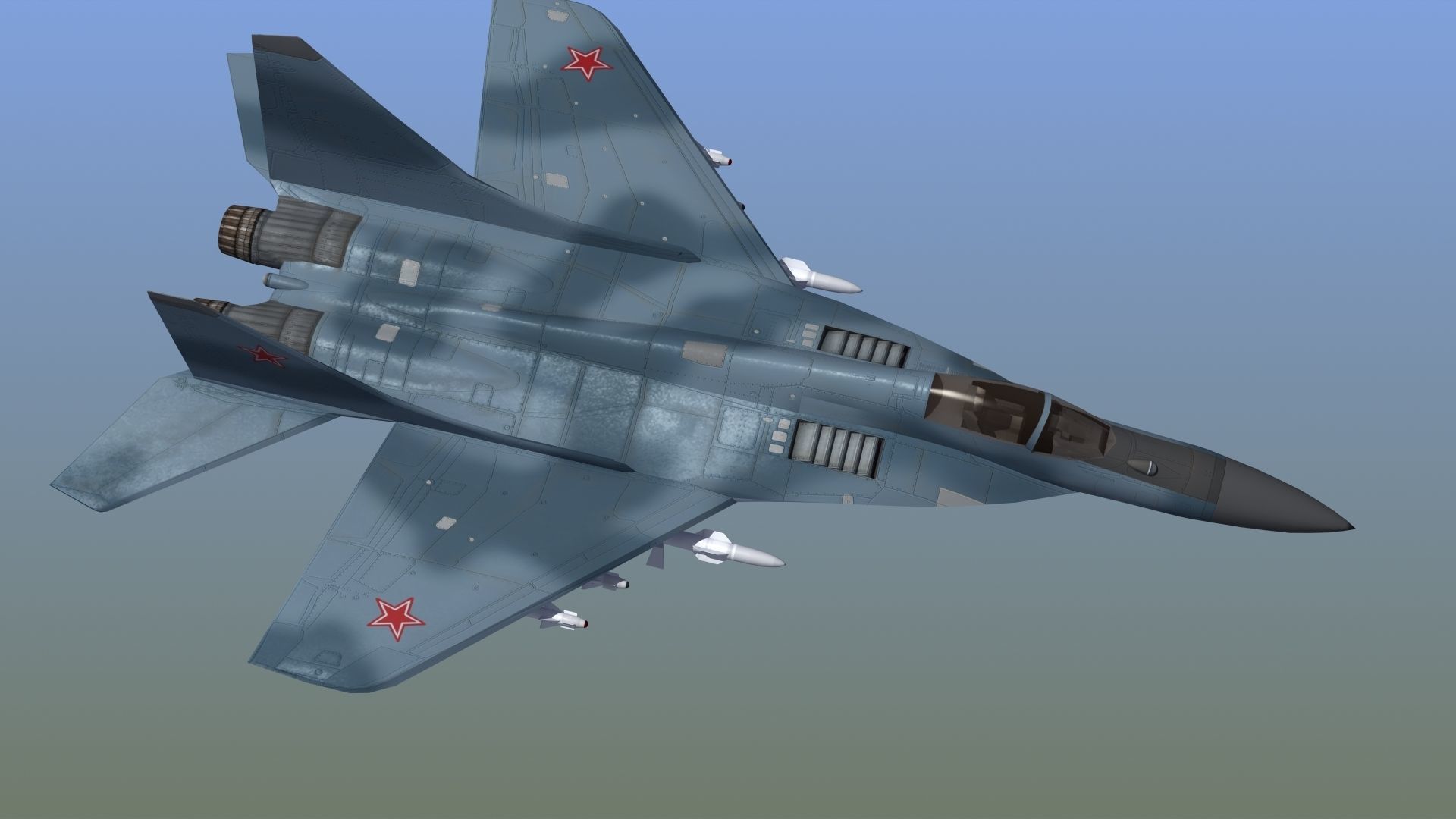 Mig29K Fulcrum 3D model_4