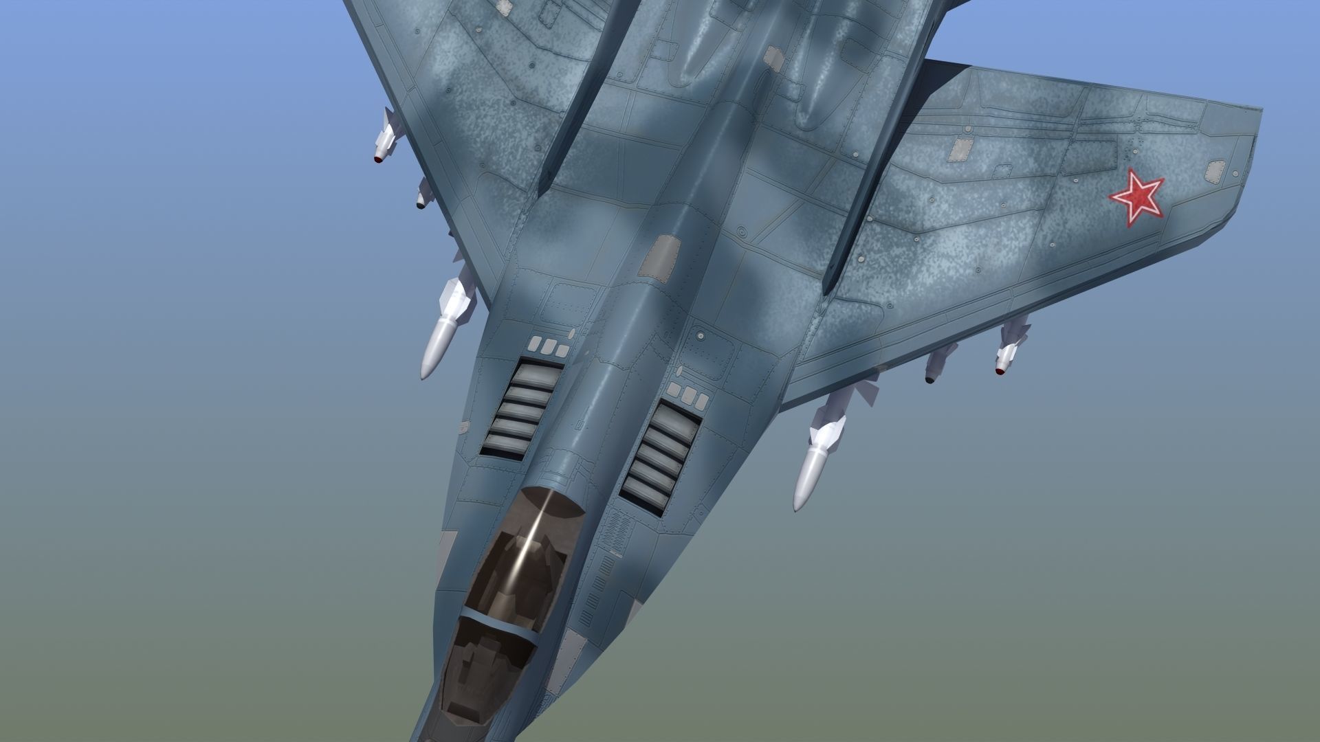 Mig29K Fulcrum 3D model_3