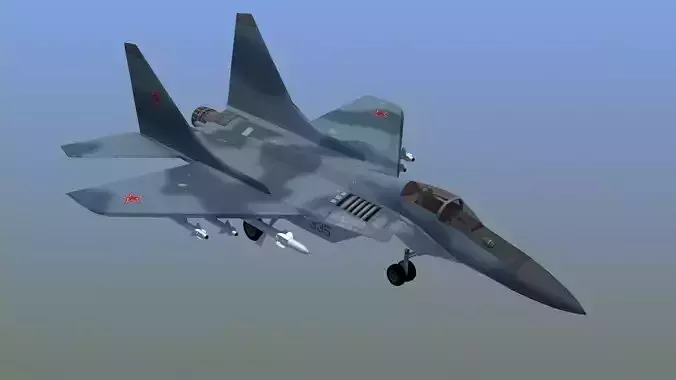 Mig29K Fulcrum 3D model