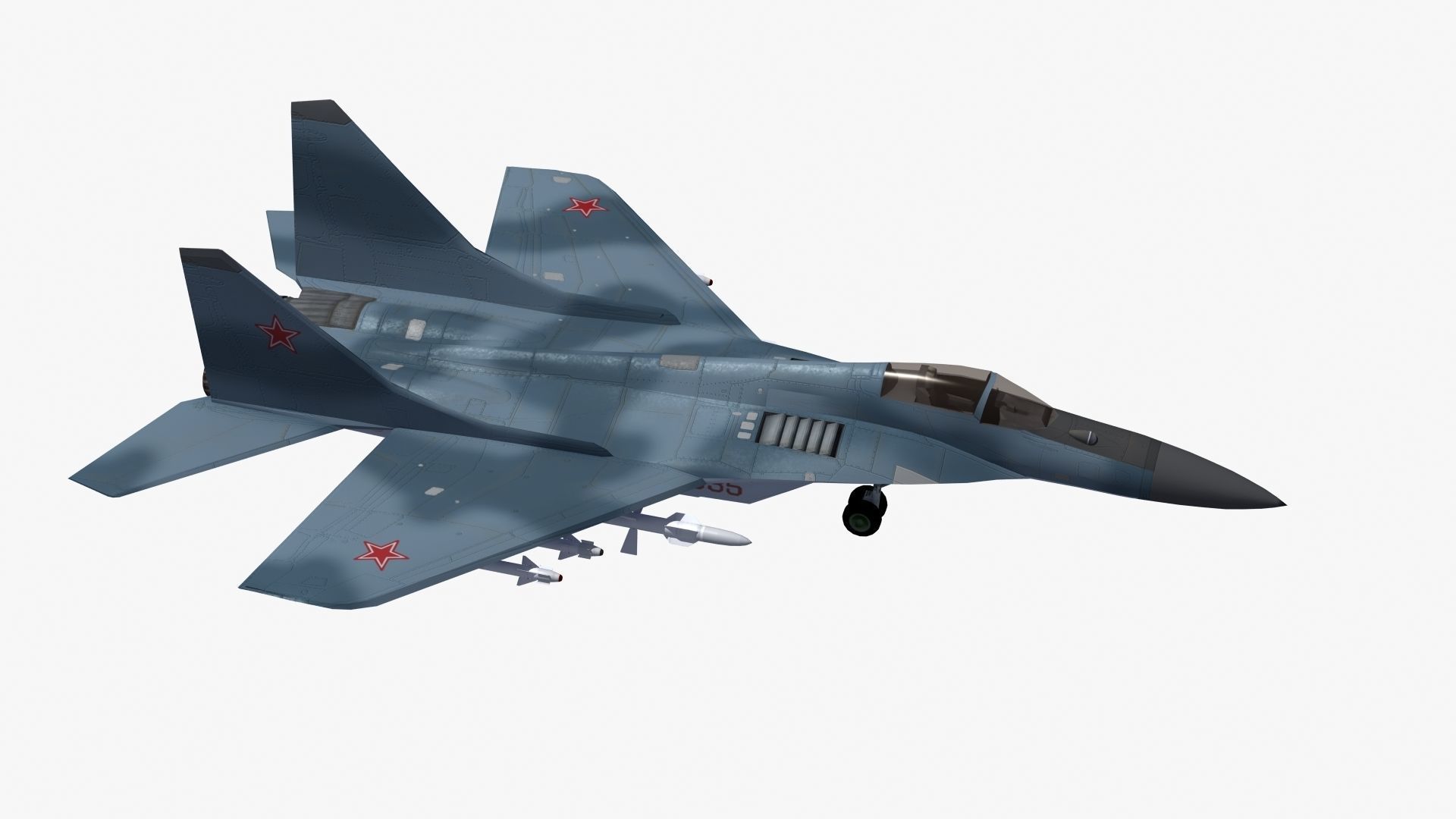 Mig29K Fulcrum 3D model_28