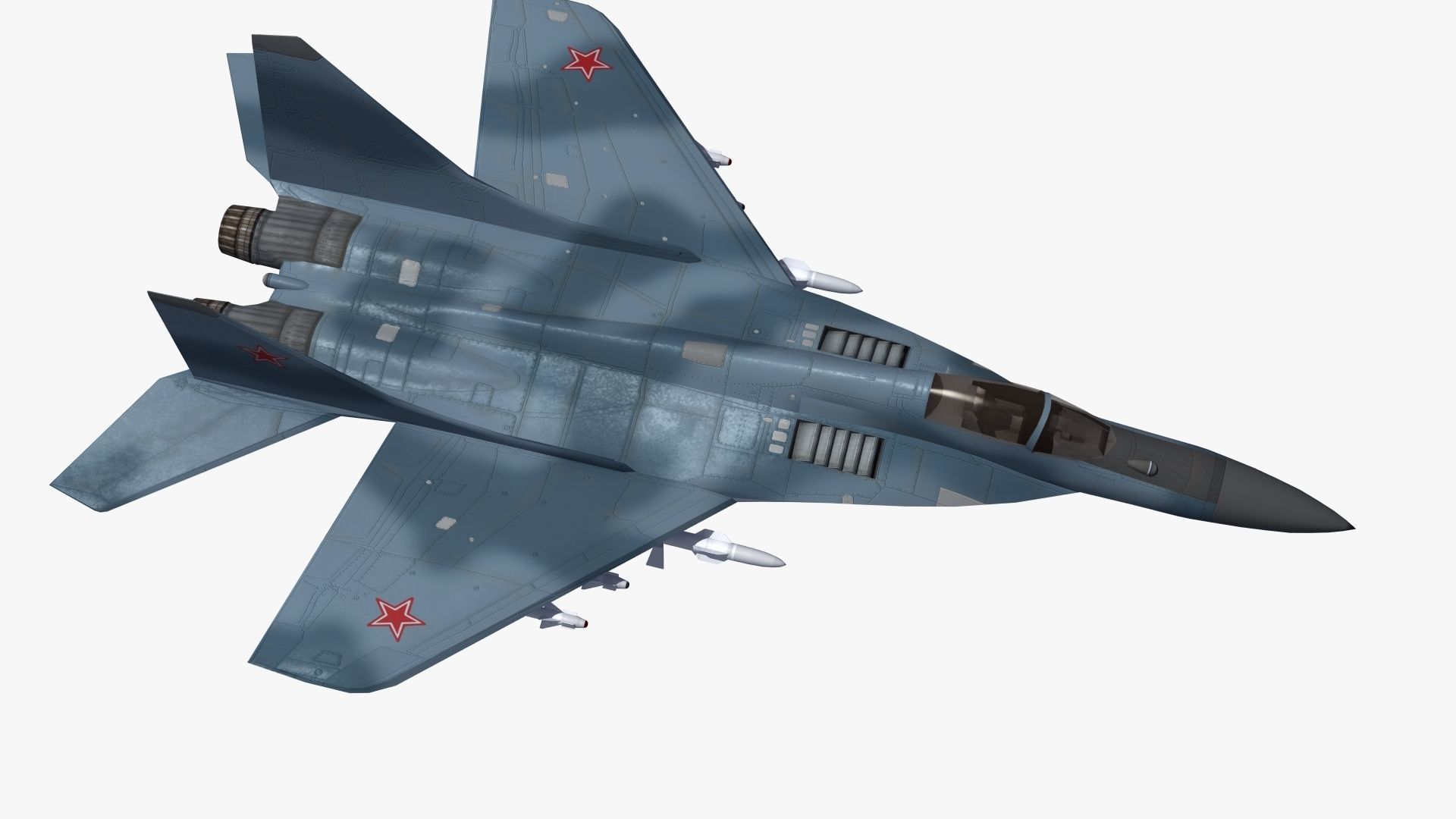 Mig29K Fulcrum 3D model_23