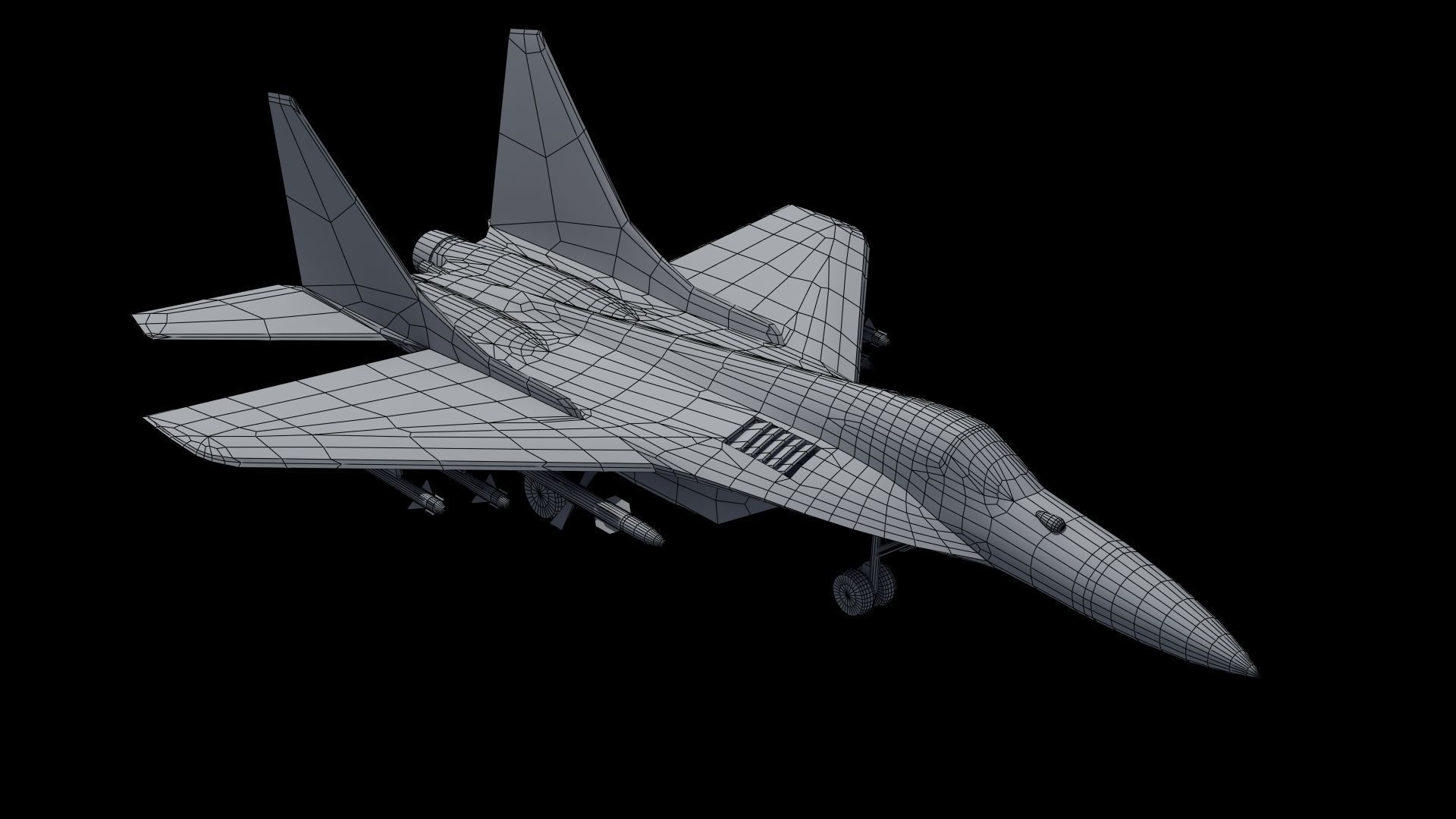 Mig29K Fulcrum 3D model_38