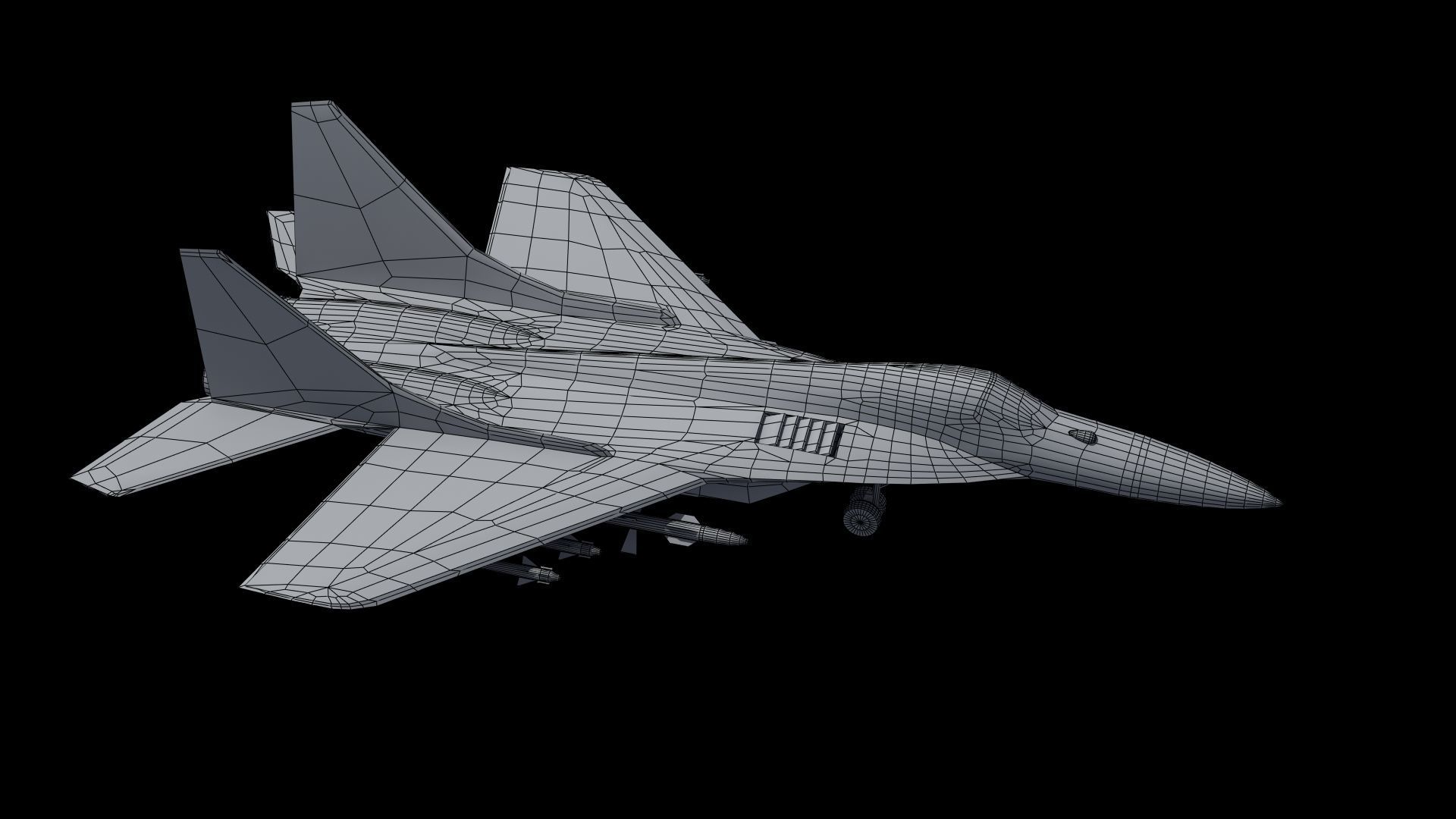 Mig29K Fulcrum 3D model_47