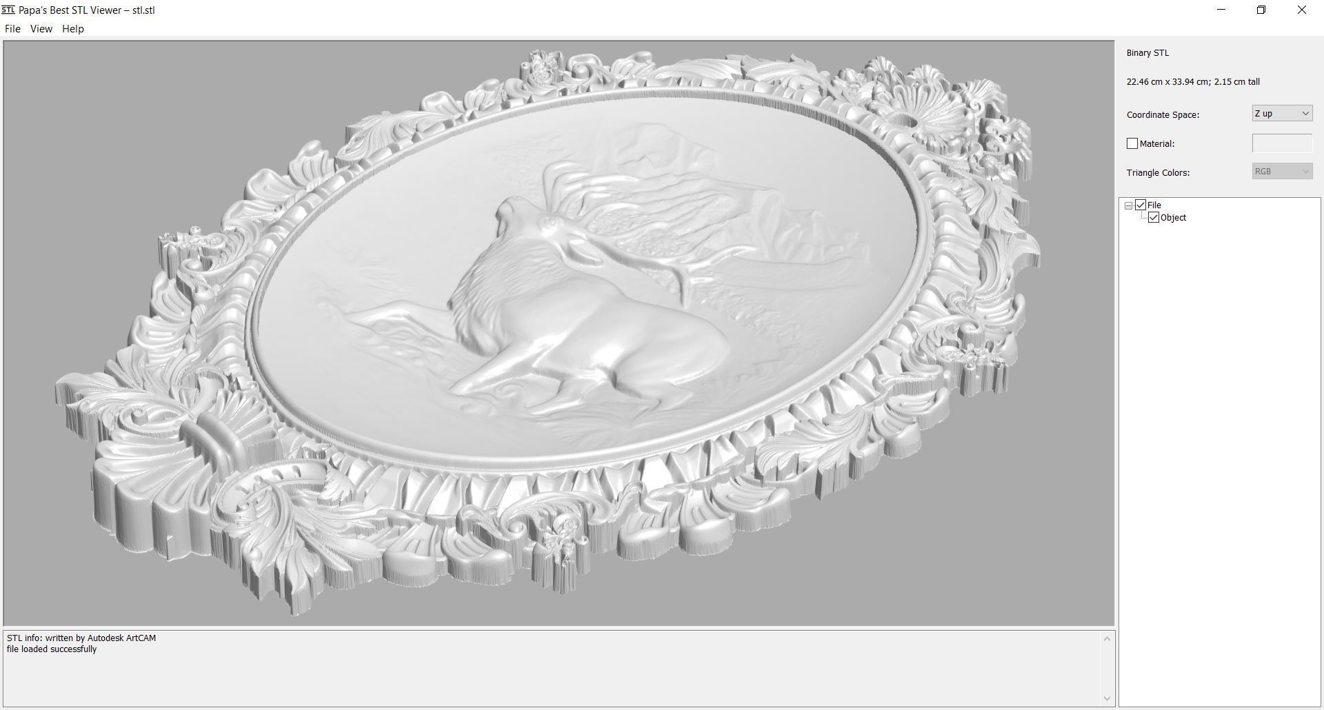 Panel Decor 3d print 104 3D print model_1