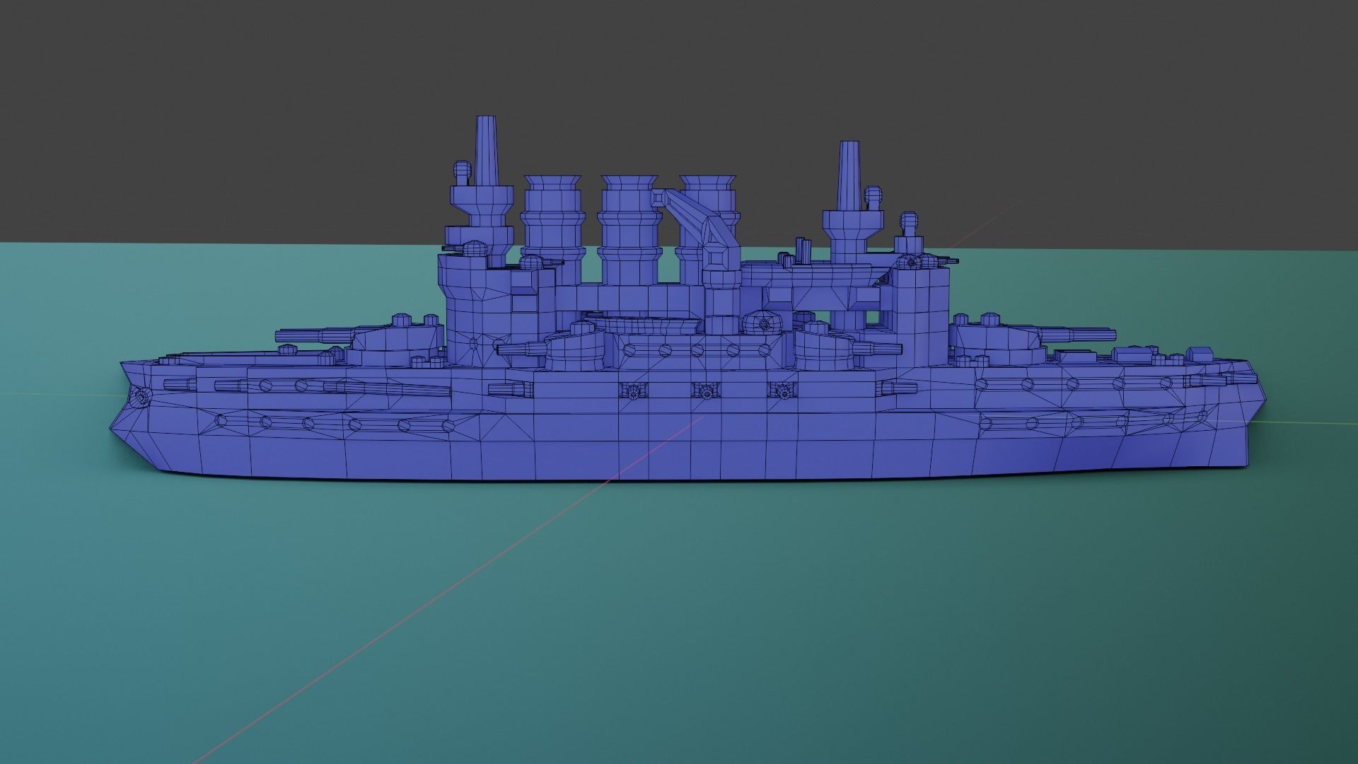 SMS Braunschweig 1902 3D print model_19