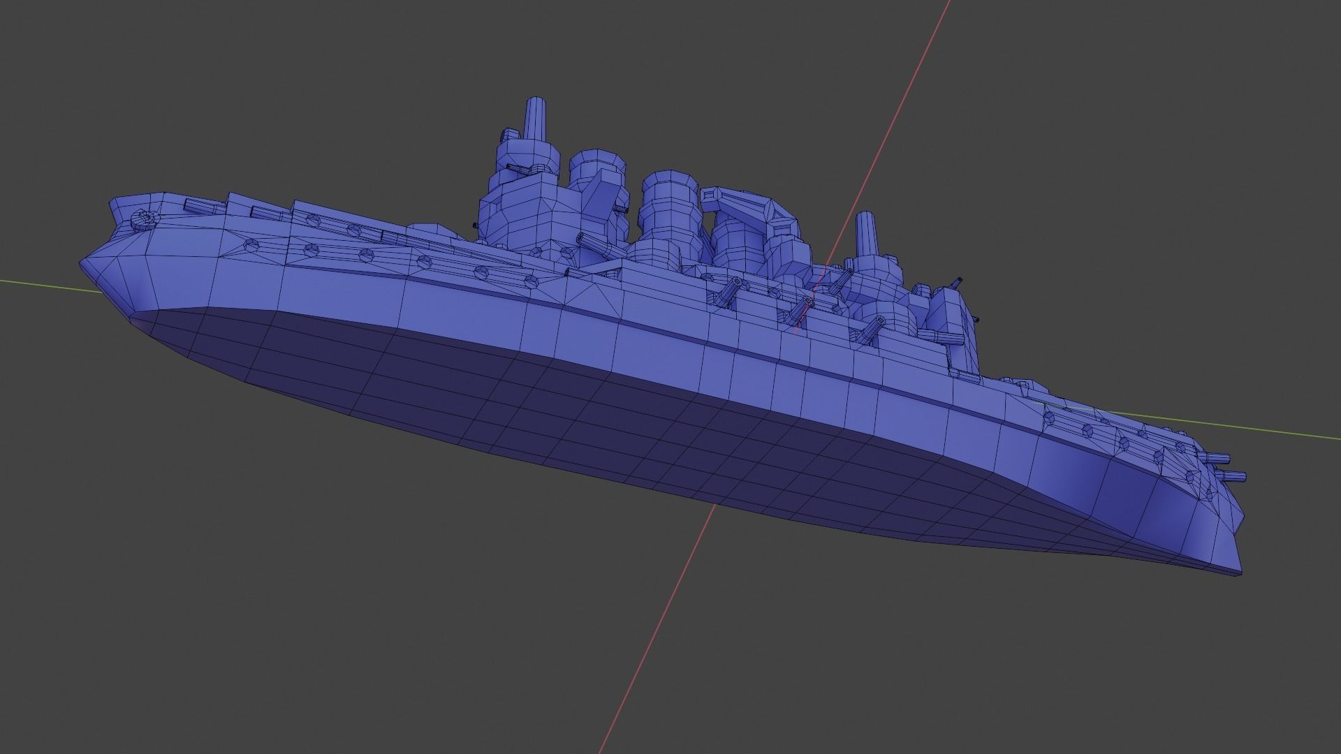 SMS Braunschweig 1902 3D print model_21