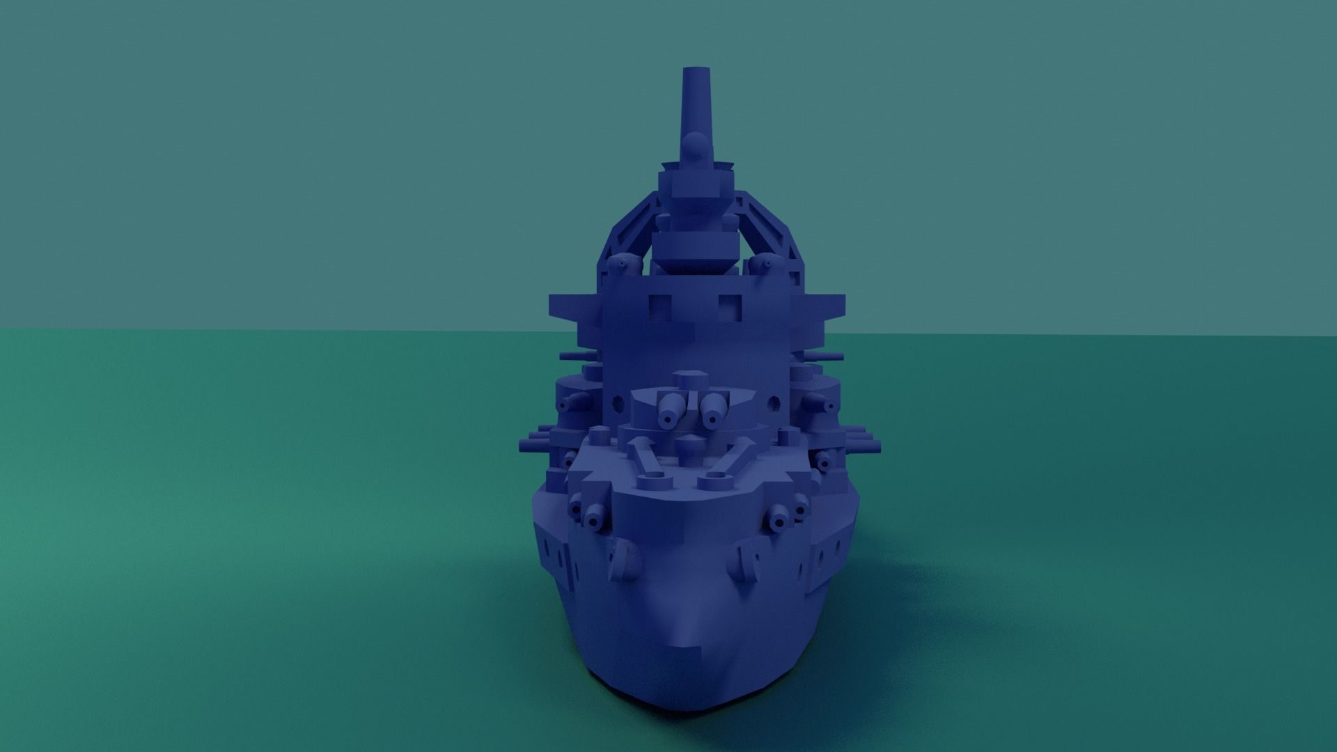 SMS Braunschweig 1902 3D print model_16