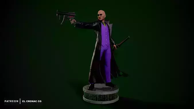 Morpheus - The Matrix 3D print model
