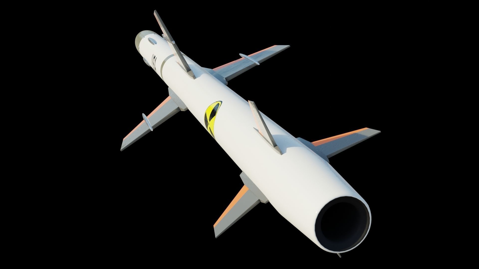 Two Missiles 3D models 3D Model Collection_25