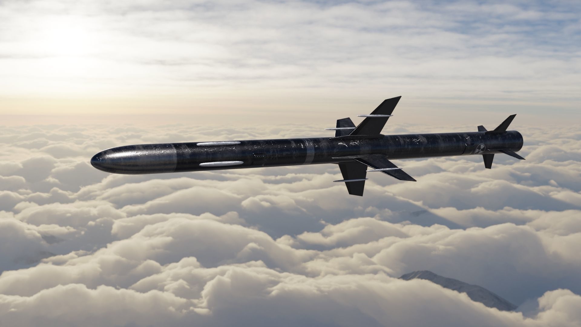 Two Missiles 3D models 3D Model Collection_18