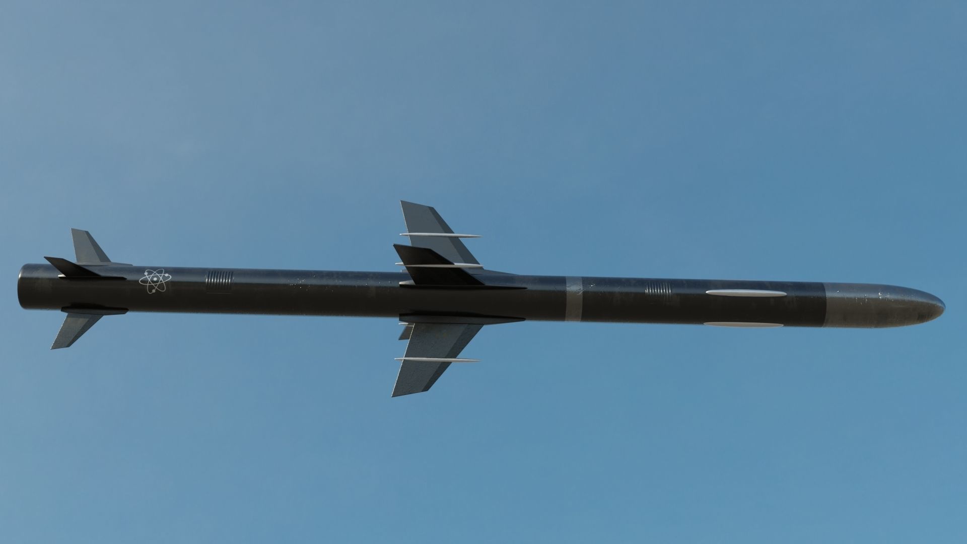 Two Missiles 3D models 3D Model Collection_16