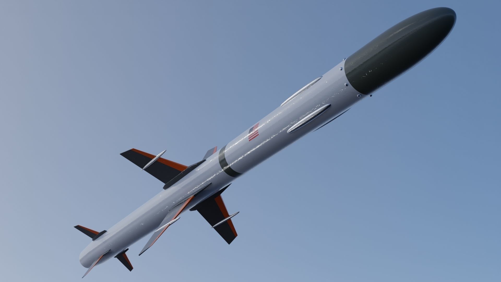 Two Missiles 3D models 3D Model Collection_20