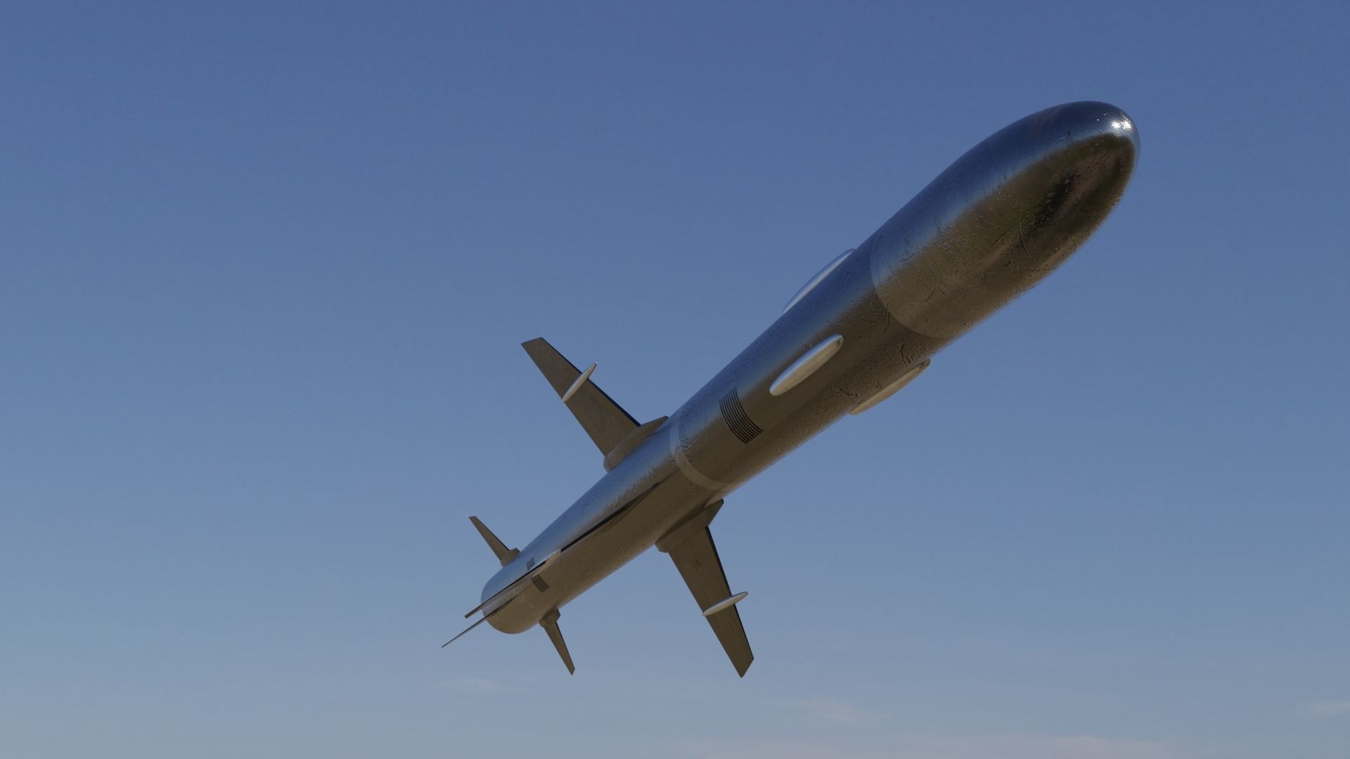 Two Missiles 3D models 3D Model Collection_11