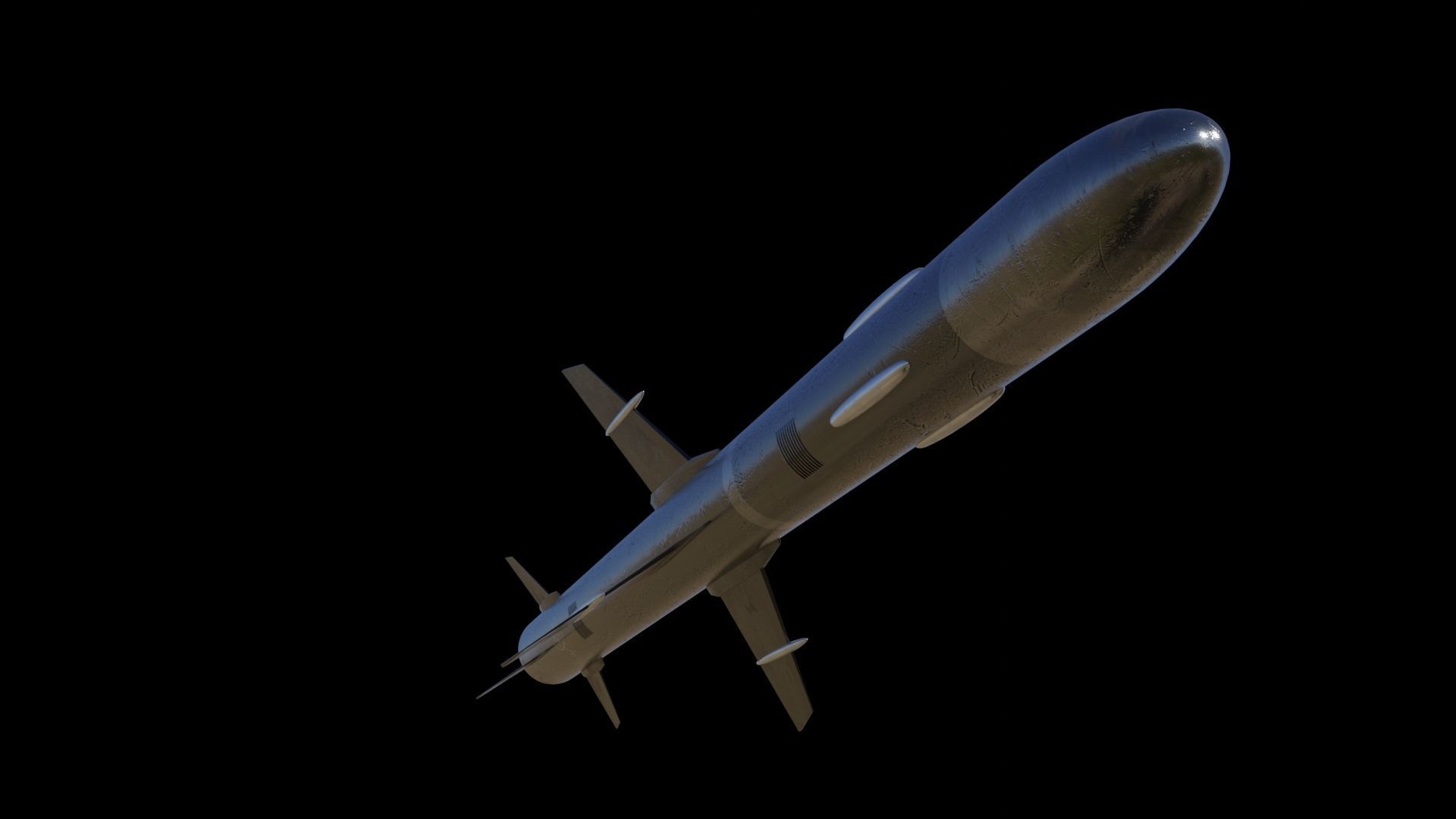 Two Missiles 3D models 3D Model Collection_7