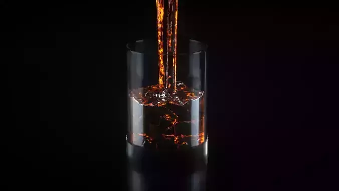 Wisky Splash Animated