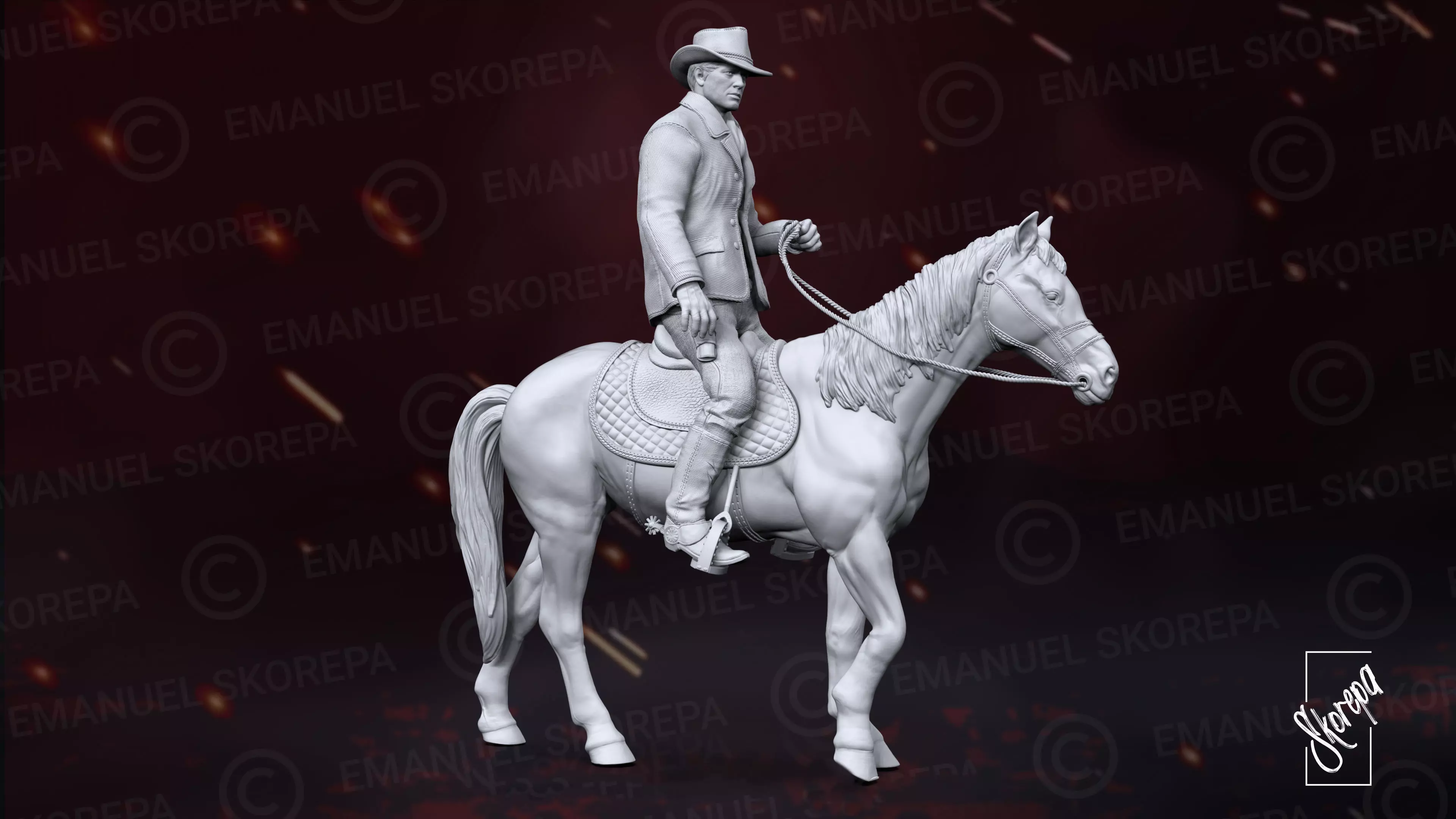 ARTHUR MORGAN 3D print model_0