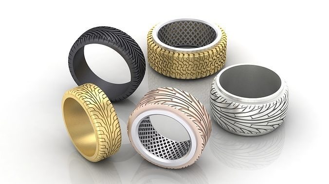 Rings  Fuck speed limit  3D print model