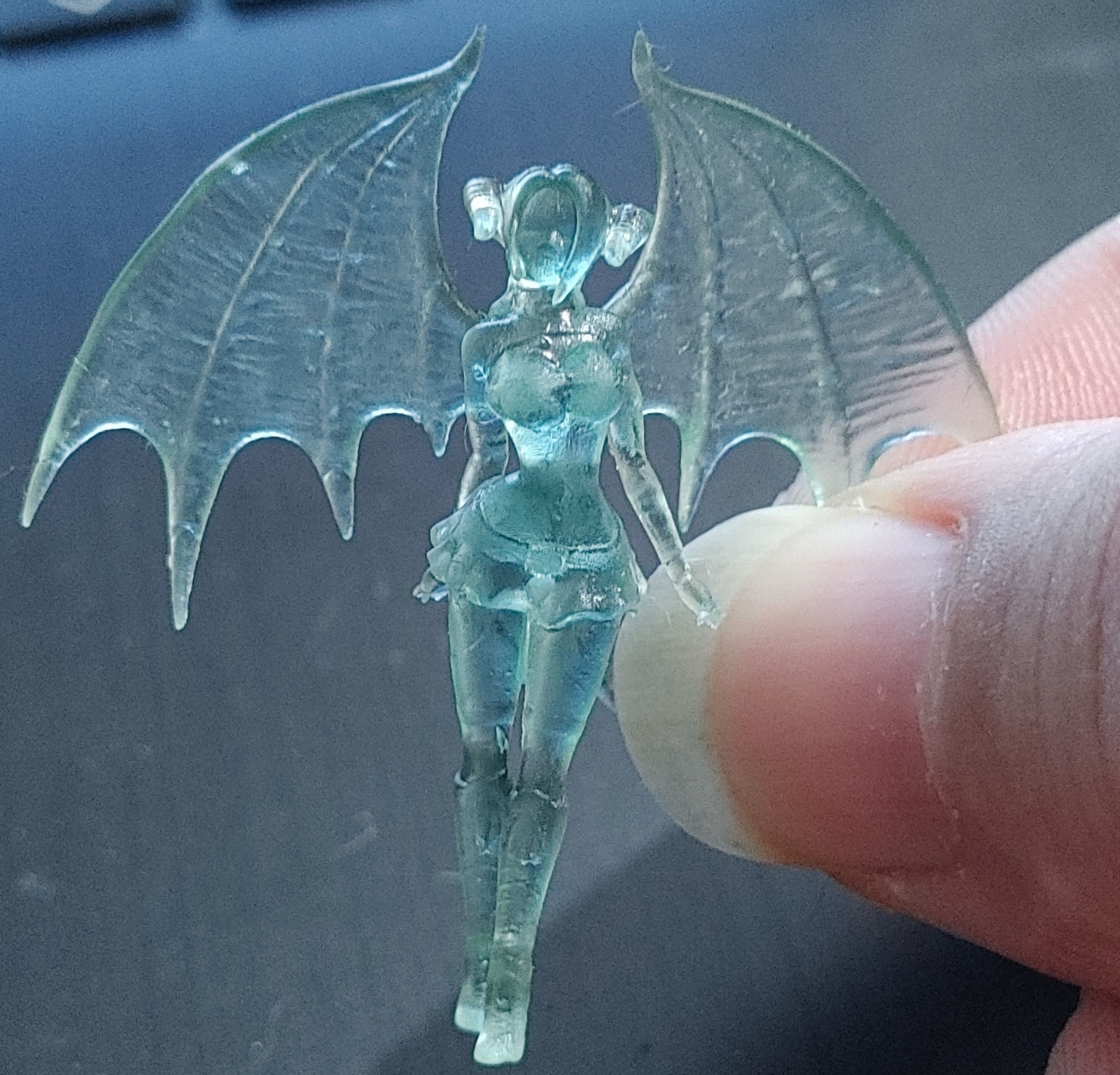 Female Demon Succubus 3D print ready 3D print model_26