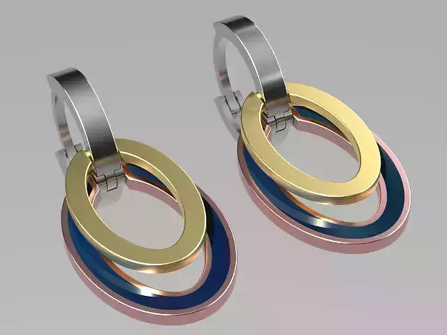 earings   simple   enamel e00021