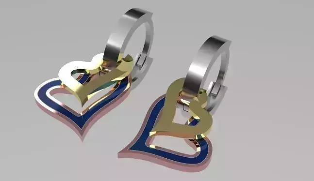 earings   simple   enamel e00022