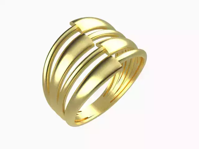 woman simple ring R00090