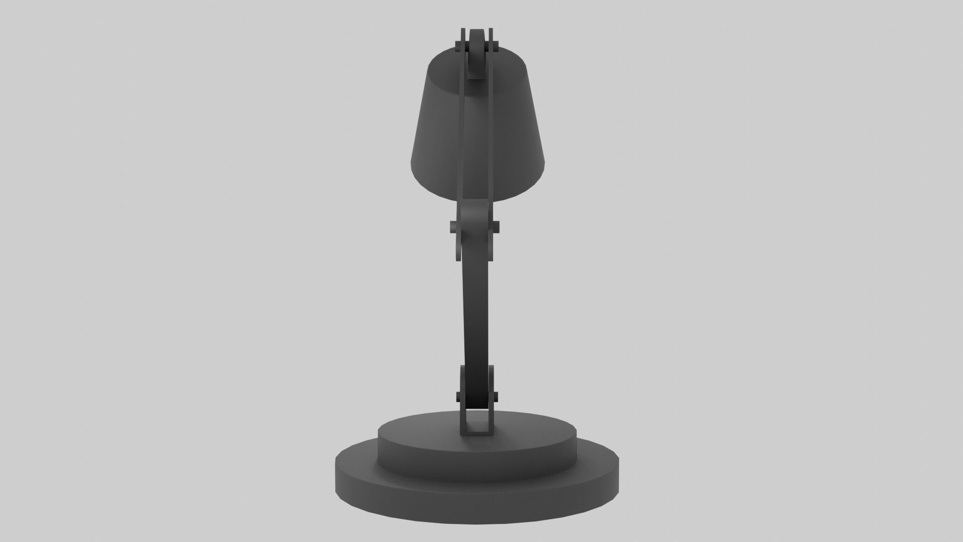 Pixar Lamp Concept - Game ready - Armature Rigg Low-poly 3D model_4