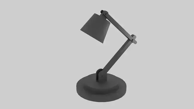 Pixar Lamp Concept - Game ready - Armature Rigg Low-poly 3D model