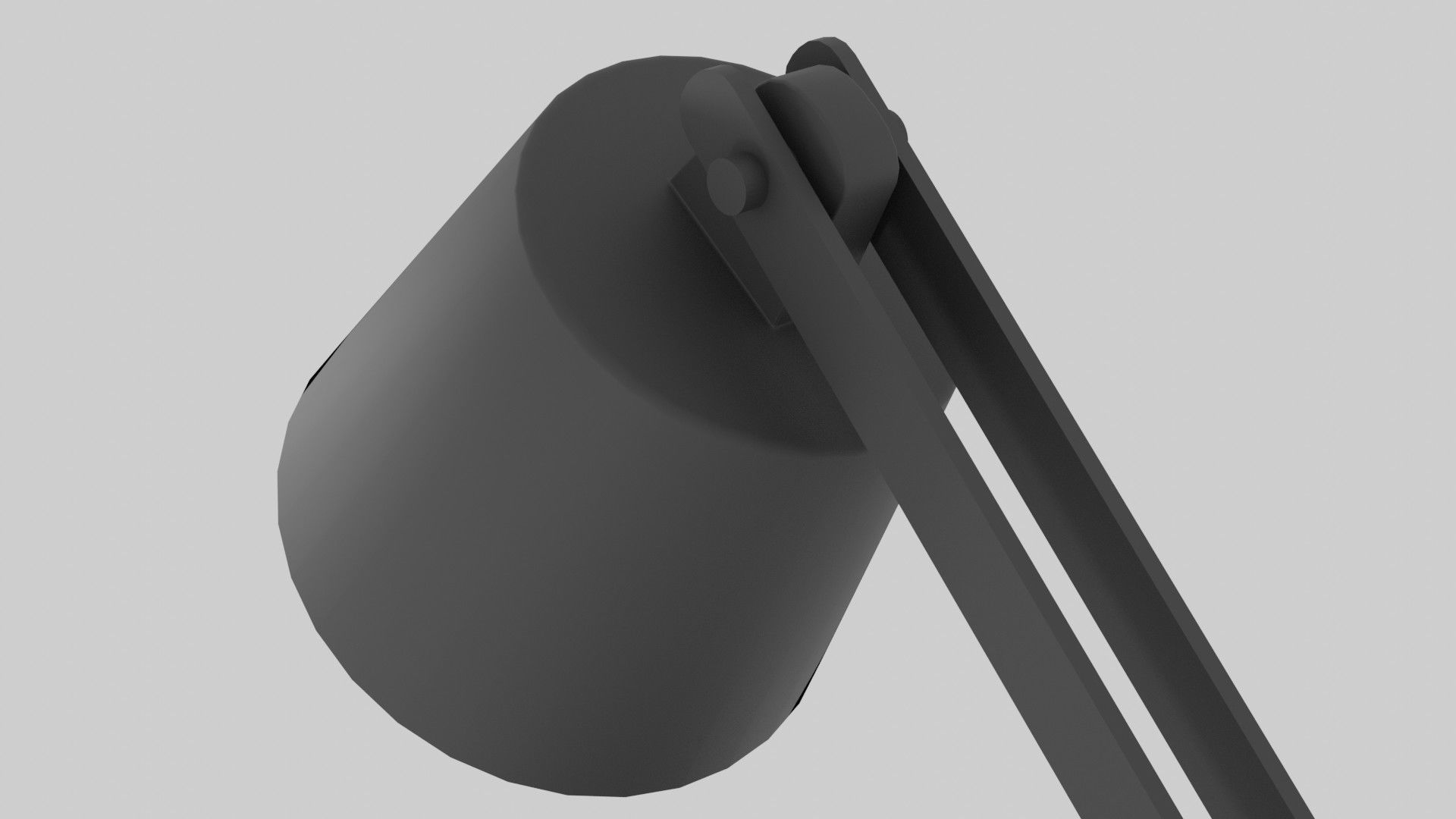 Pixar Lamp Concept - Game ready - Armature Rigg Low-poly 3D model_7