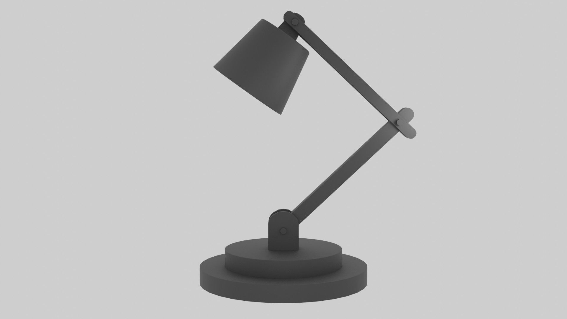 Pixar Lamp Concept - Game ready - Armature Rigg Low-poly 3D model_2