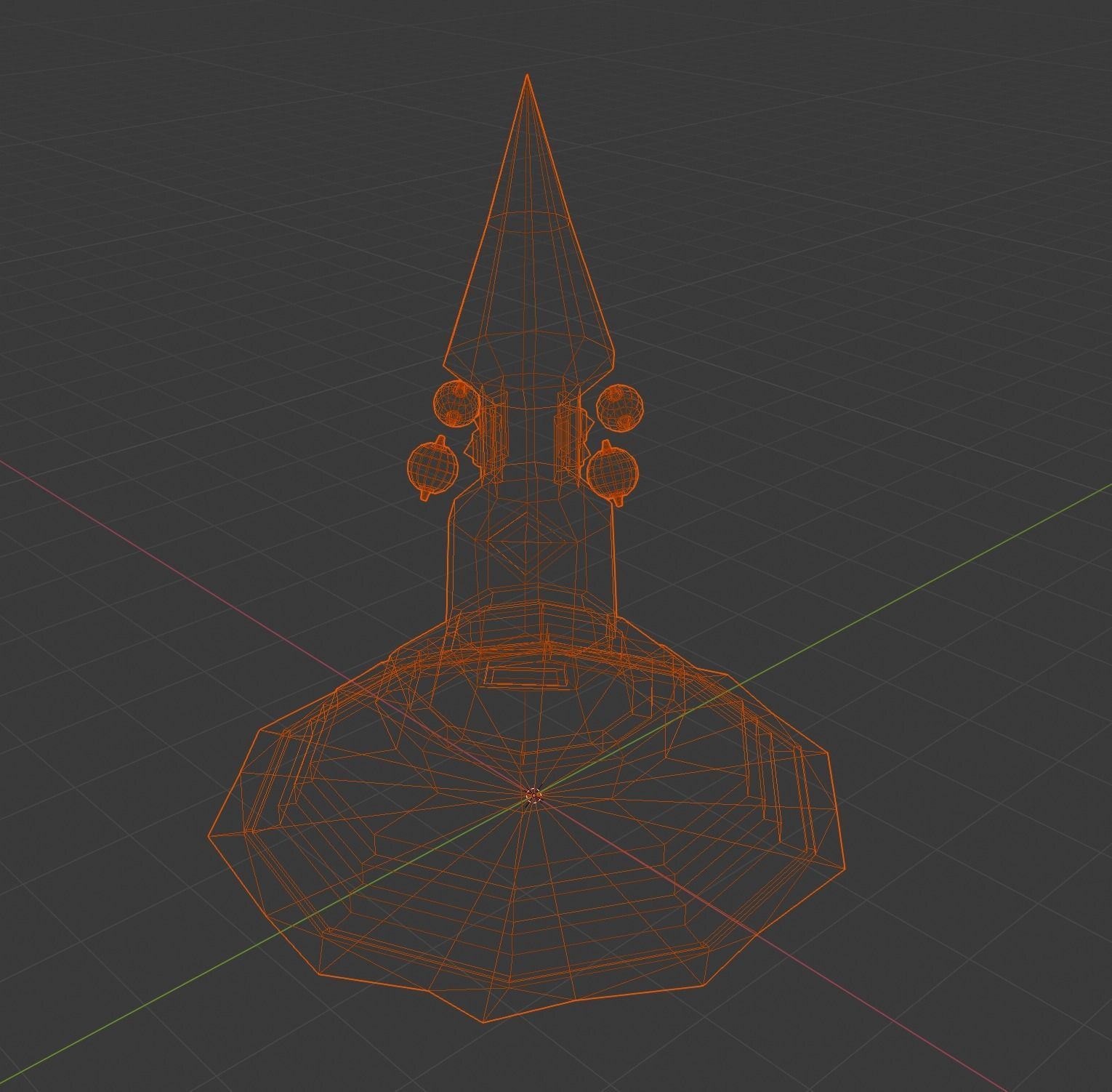 Statue 01 Free low-poly 3D model_2