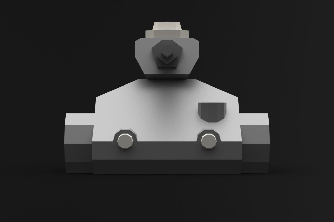 TANKE toy tank 3D model_9