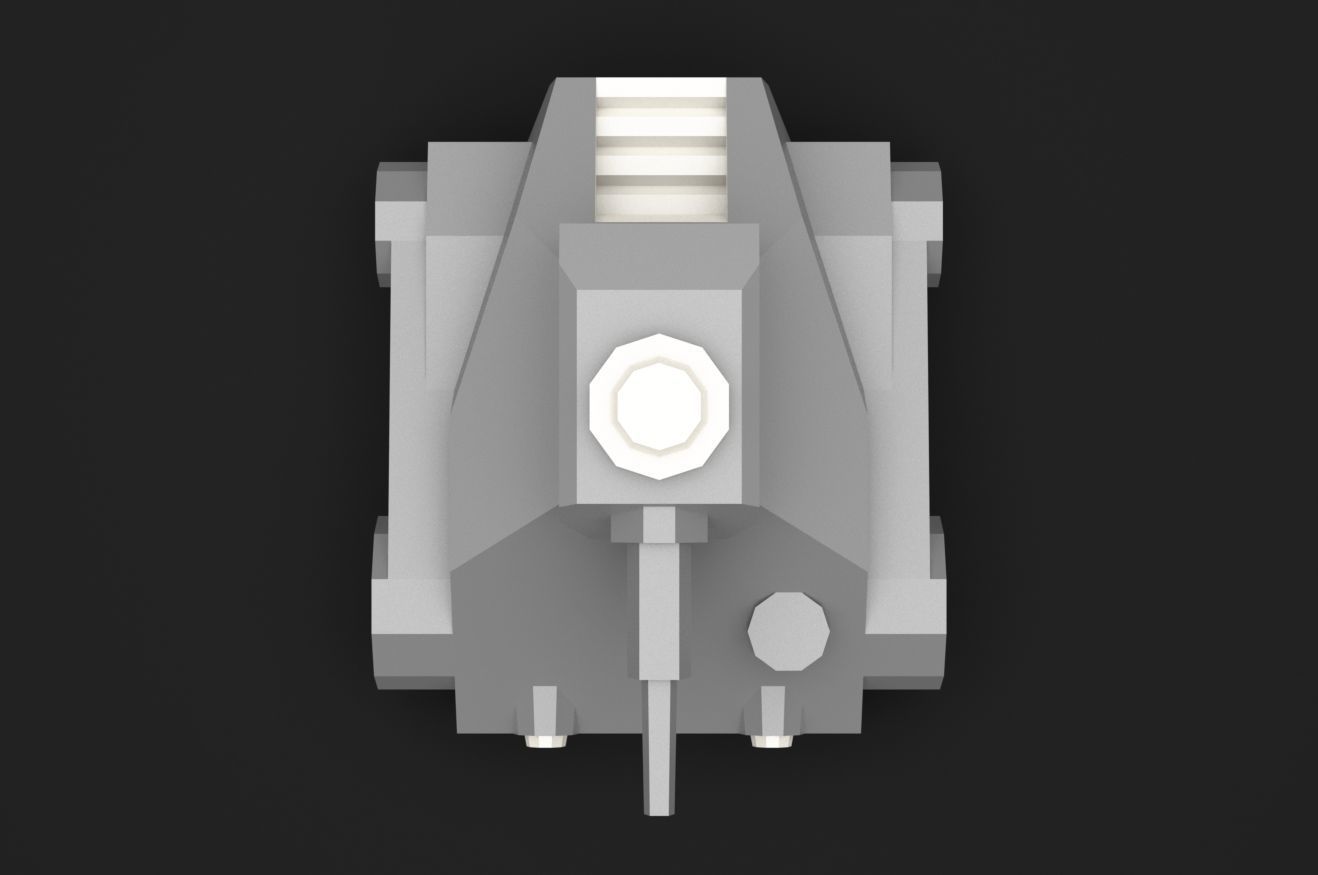 TANKE toy tank 3D model_12