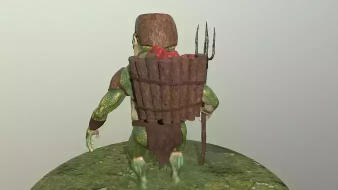 Frog Creature Character