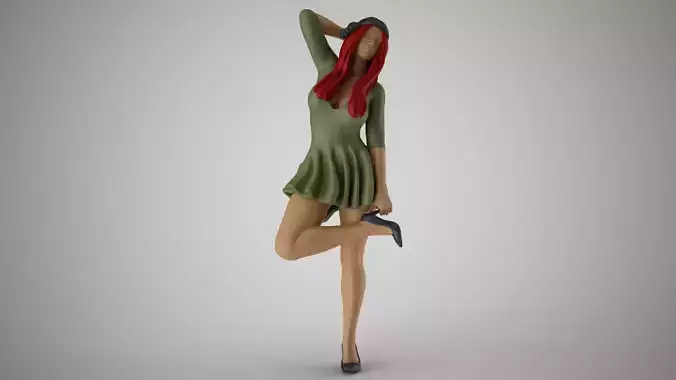 Woman Artwork Stance 6