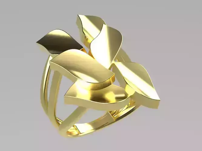 woman simple ring R00096