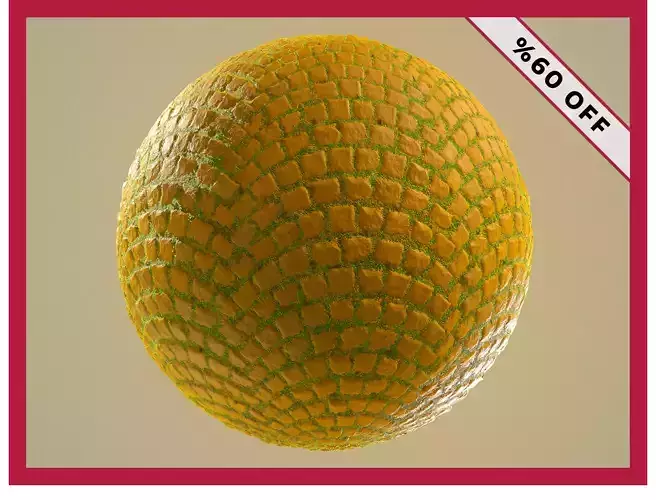 Stylized PBR Rock Ground Terrain Seamless Material Texture